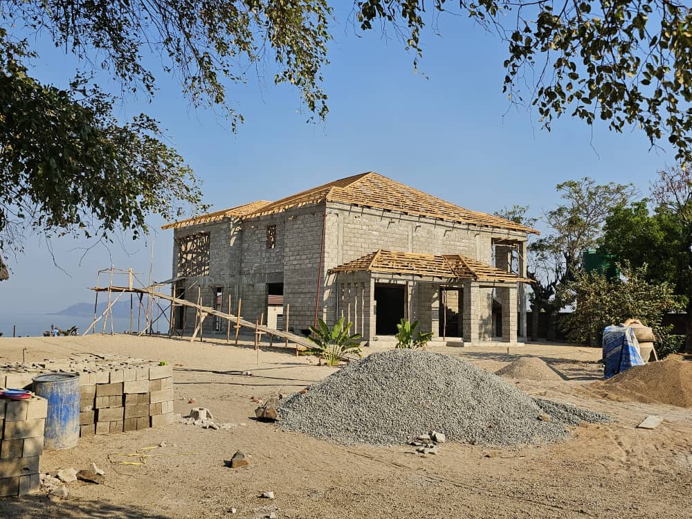 Building construction masonry works